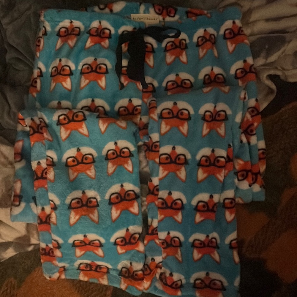 Fox pyjama pants
